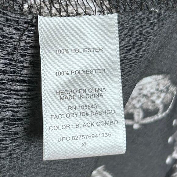 Thakoon for Design Nation top women's XL peasant royal crown punk black - Picture 8 of 8